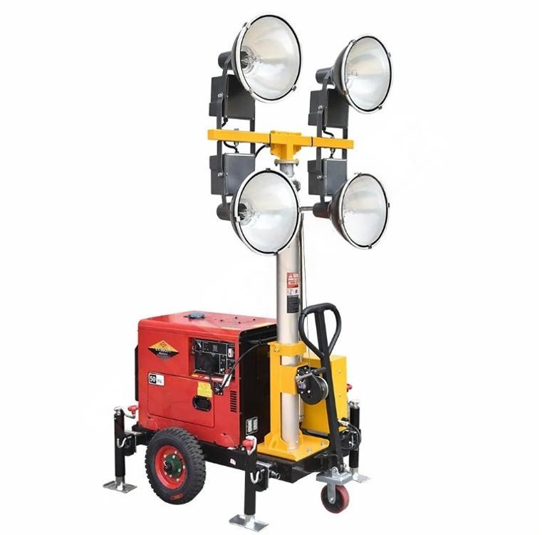 Outdoor Lighting High Quality - 고품질 휴대용 이동식 발전기 구동 모바일