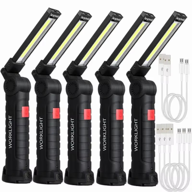 Outdoor Lighting Usb - 휴대용 COB LED 손전등 USB 충전식