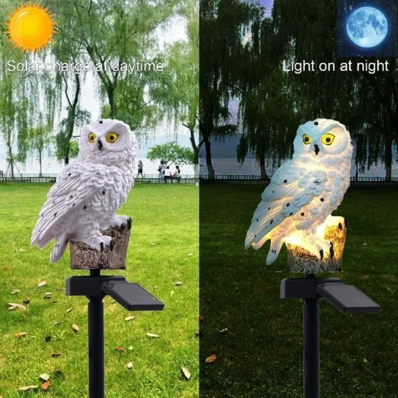 Photocell Outdoor Lighting - 올빼미 조명 야외 태양열 잔디 바닥