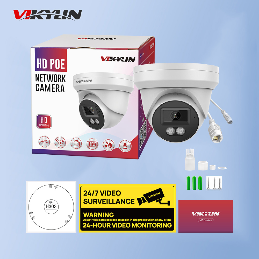 Outdoor Lighting Mains Powered - VIKYLIN 8MP HD IP 보안 카메라