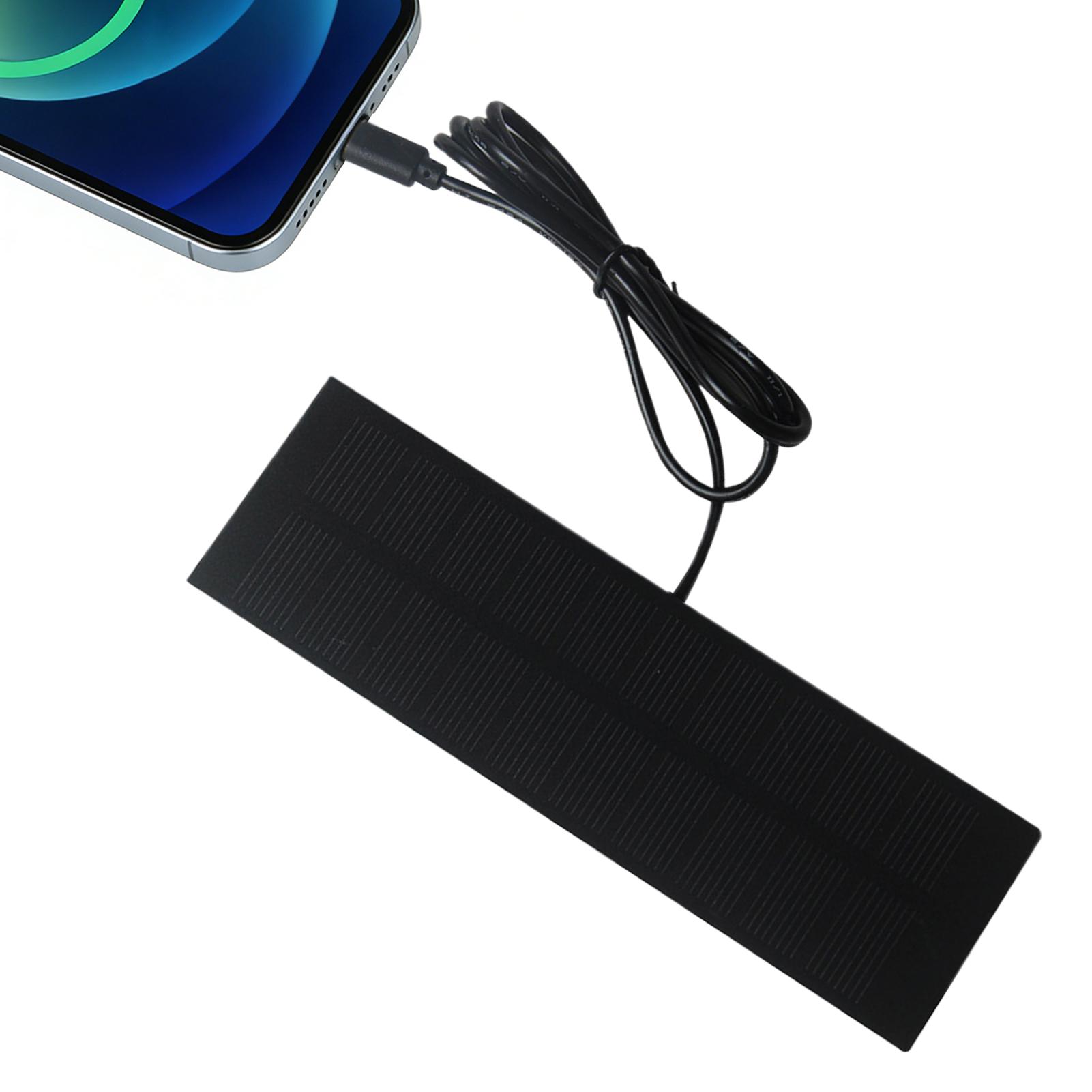 Outdoor Lighting Transformer - 5W 5V 태양광 패널 충전기, C타입