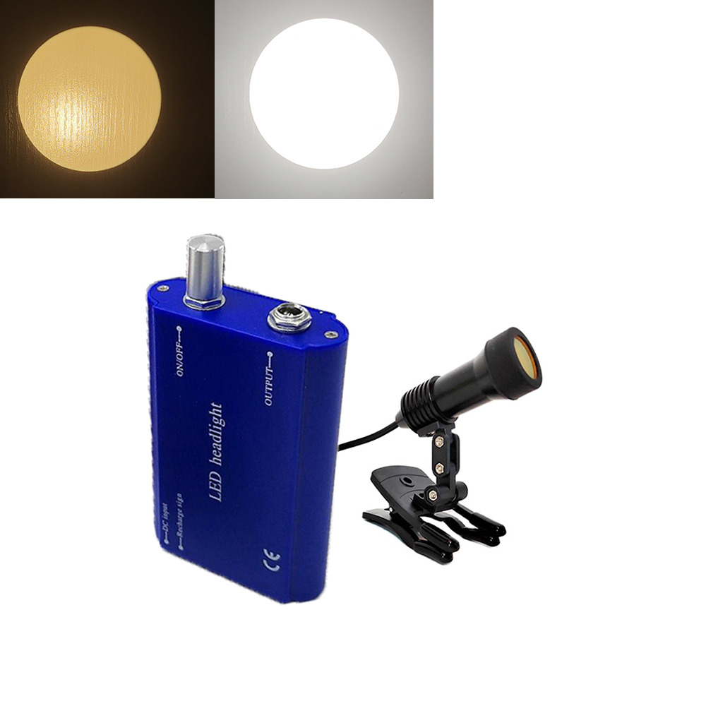 Outdoor Lighting Yellow - LED 치과 헤드 라이트 램프 유선