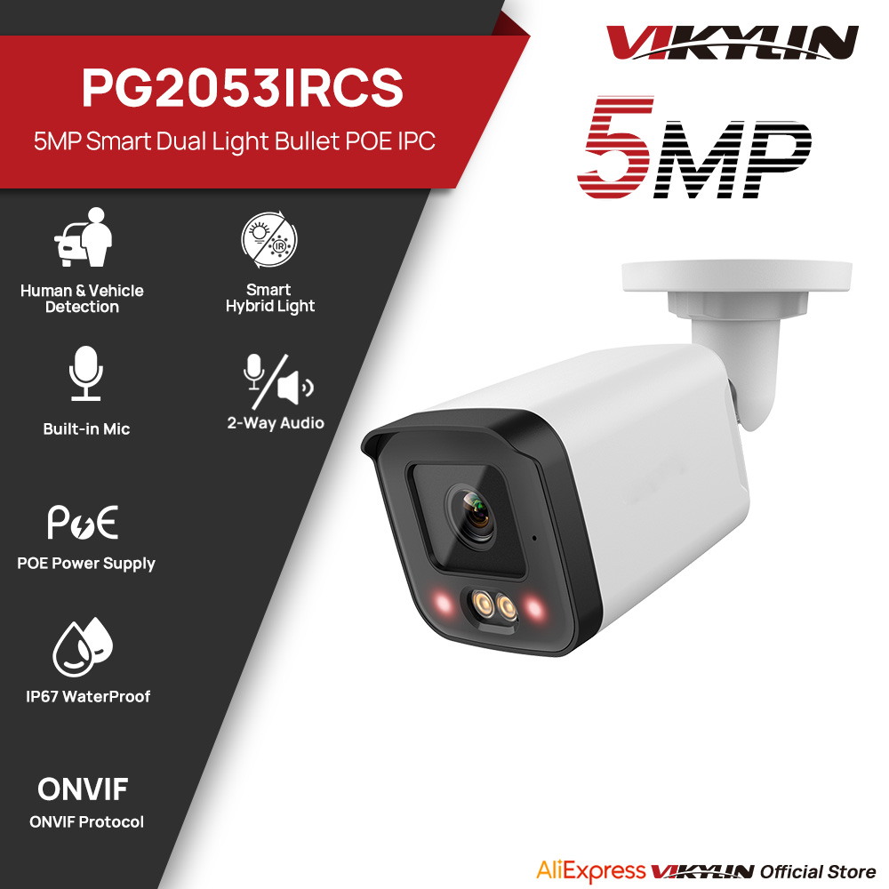 Outdoor Lighting Mains Powered - VIKYLIN IP 보안 카메라 5MP 스마트