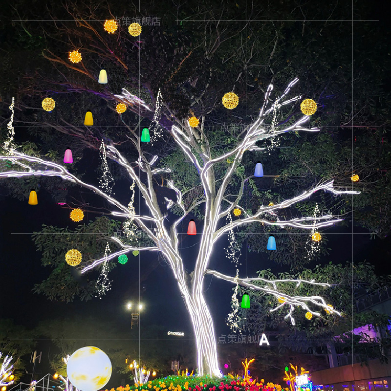 행운의 가방 등불, 나무 위의 돈 가방, 행운의 등불, - Outdoor Lighting On Trees 리뷰 및 가격