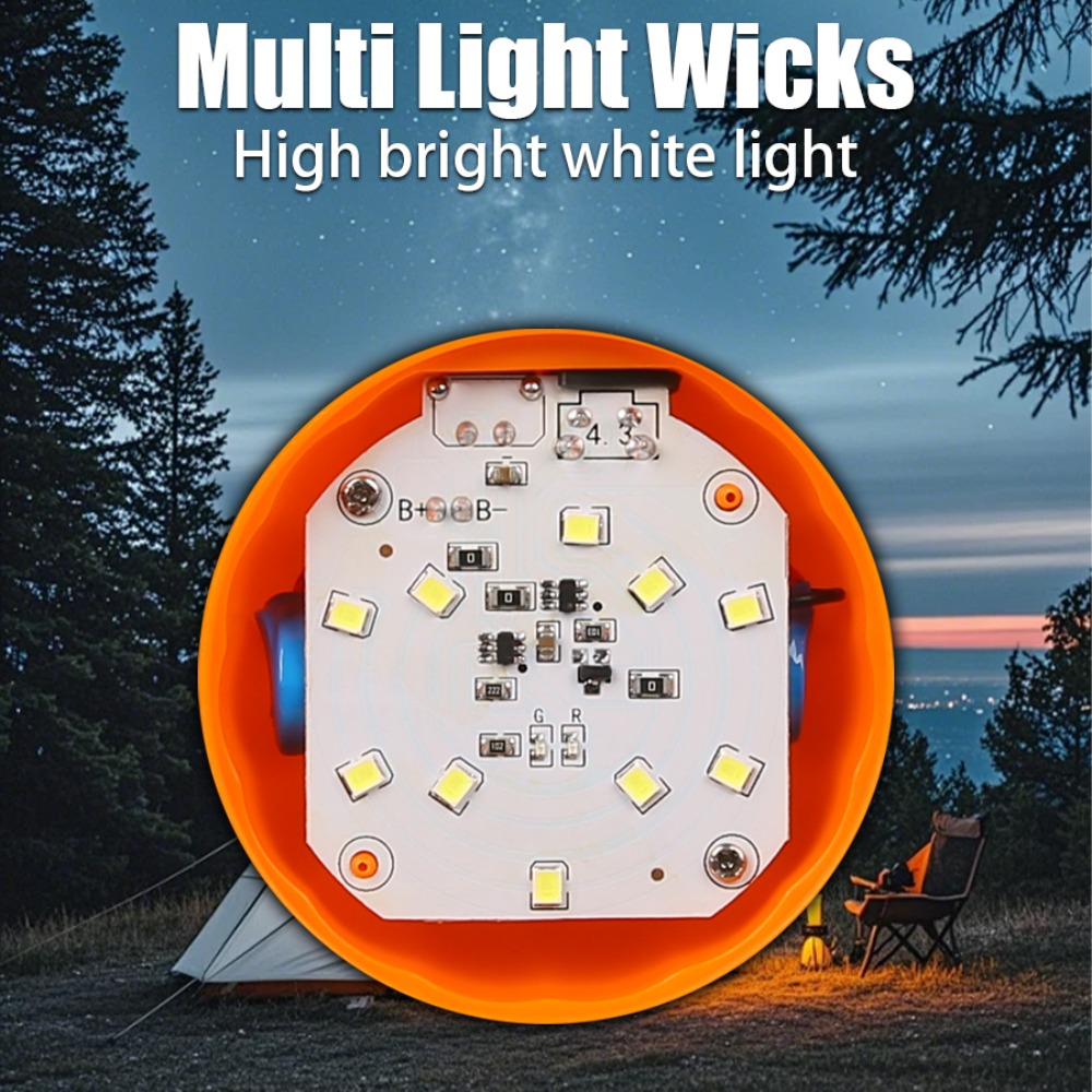 휴대용 미니 캠핑 램프 4가지 조명 모드, 후크 포함, - Outdoor Lighting Usb 리뷰 및 가격