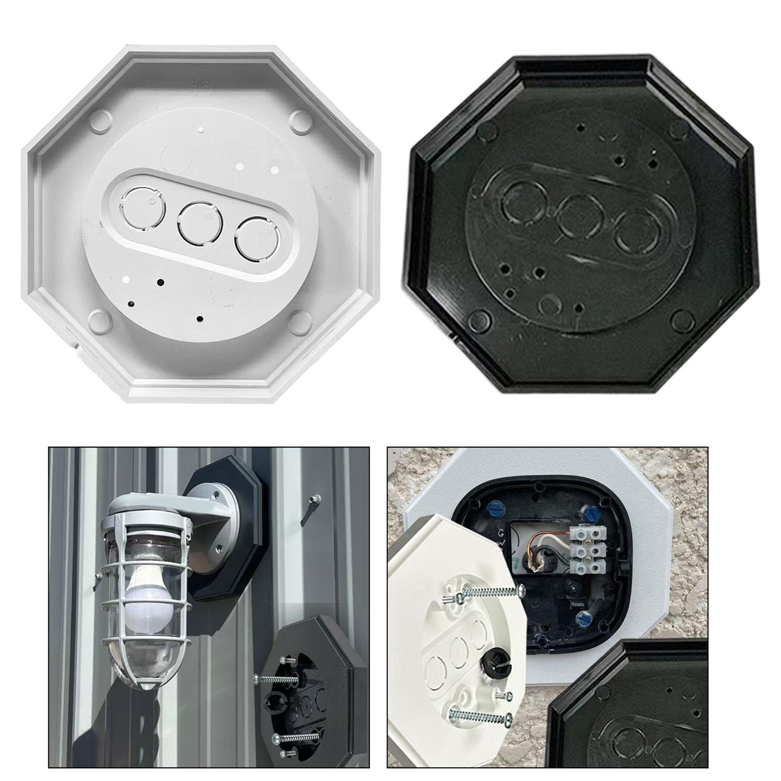 사이딩 마운팅 블록 PP 소재 옥타곤 라이트 마운팅 키 - Outdoor Lighting Kits 리뷰 및 가격