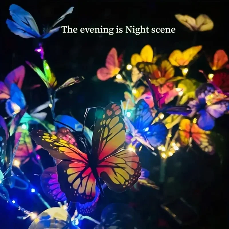 태양 LED 나비 정원 조명 마당 파티오 축제 크리스마 - Photocell Outdoor Lighting 리뷰 및 가격