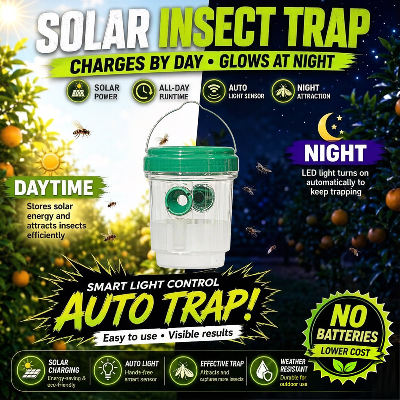 태양광 과일 파리 트랩 정원 과수원 소형 날벌레 트랩  - Photocell Outdoor Lighting 리뷰 및 가격