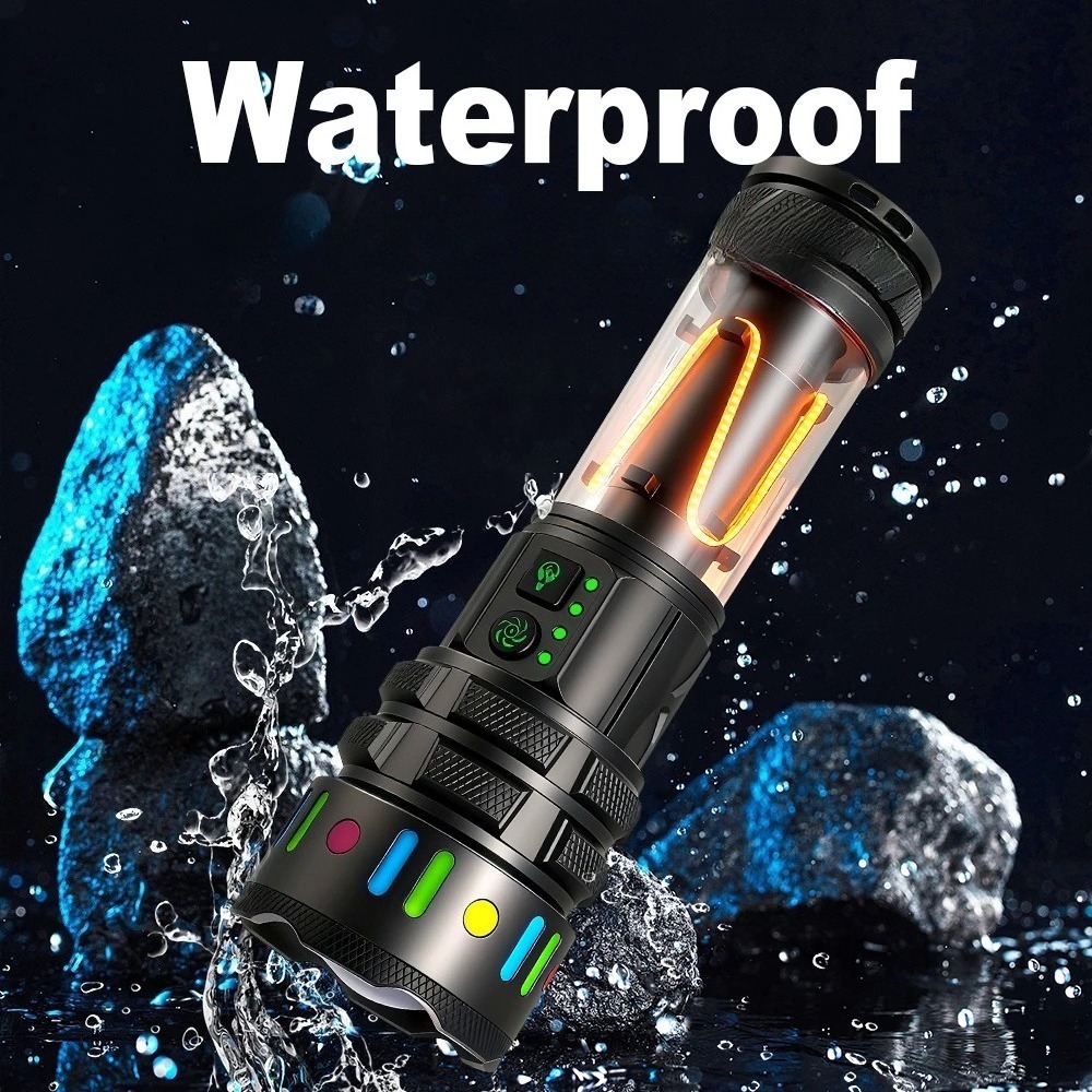 강력한 초고휘도 LED 손전등, C타입 고속 충전식 휴 - Outdoor Lighting Lowes 리뷰 및 가격