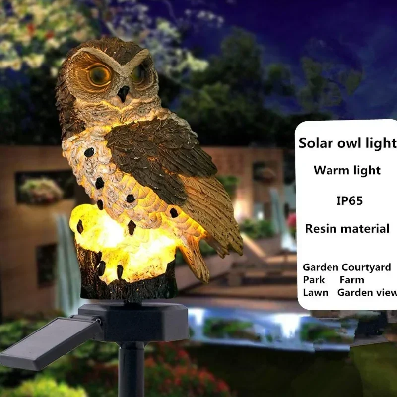올빼미 조명 야외 태양열 잔디 바닥 램프, 방수 조경  - Photocell Outdoor Lighting 리뷰 및 가격