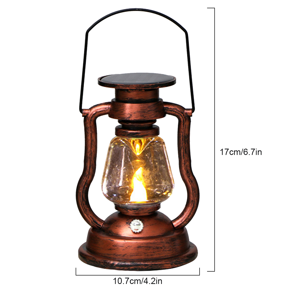분위기 조명 레트로 LED 태양광 오일 램프 깜박이는  - Photocell Outdoor Lighting 리뷰 및 가격