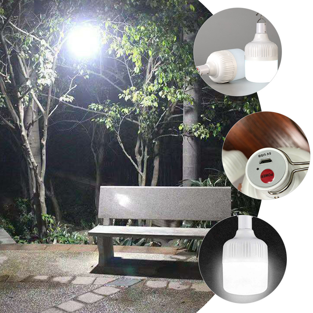 전구 비상용 LED 캠핑 전구 충전식 야외용 판매자용  - Outdoor Lighting Vendors 리뷰 및 가격