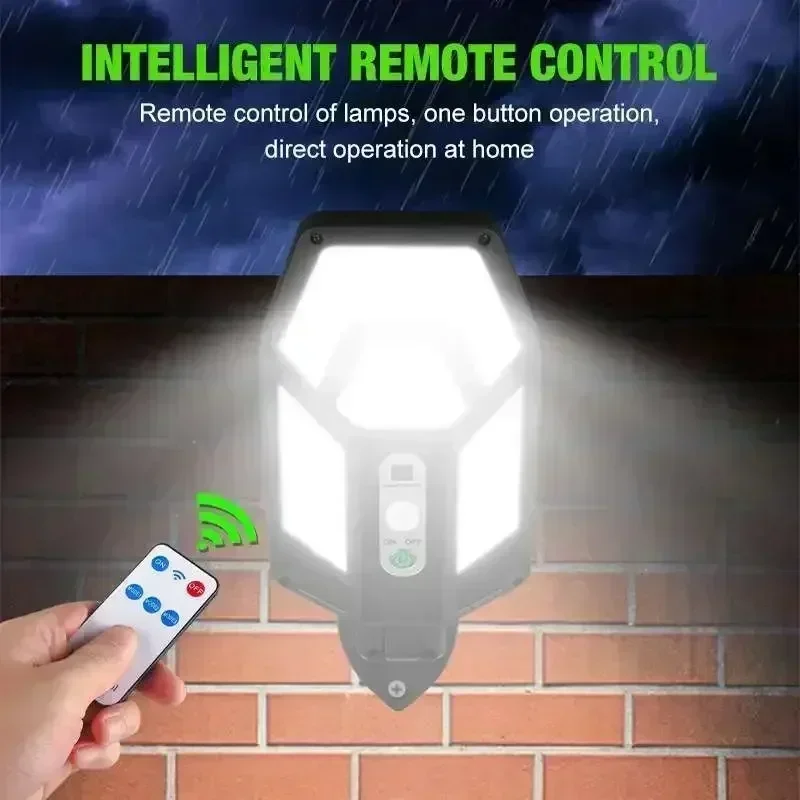 12000LM 강력한 태양광 벽등 리모컨 포함 실외 I - Photocell Outdoor Lighting 리뷰 및 가격
