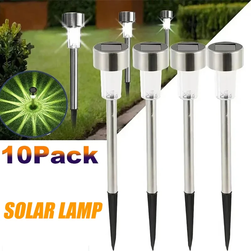 태양 야외 조명 정원 램프 태양 전원 방수 풍경 경로  - Photocell Outdoor Lighting 리뷰 및 가격