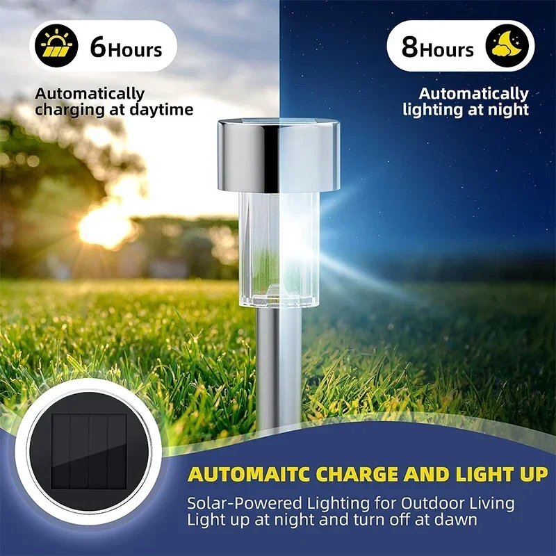태양 야외 조명 정원 램프 태양 전원 방수 풍경 경로  - Photocell Outdoor Lighting 리뷰 및 가격