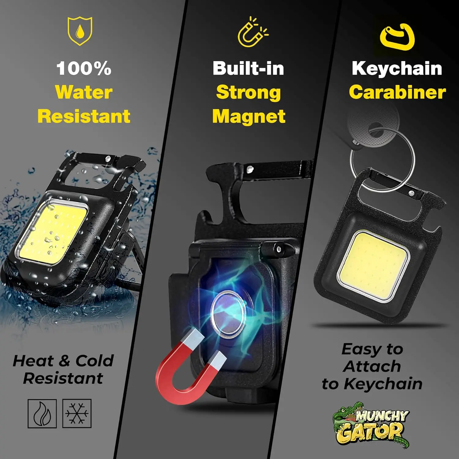휴대용 키체인 라이트 미니 다기능 캠핑 손전등 USB  - Outdoor Lighting Usb 리뷰 및 가격