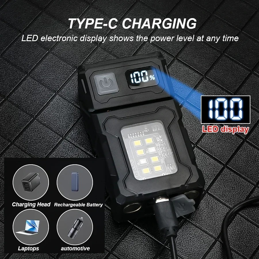 미니 USB 충전식 LED 손전등 테일 마그넷 COB  - Outdoor Lighting Usb 리뷰 및 가격