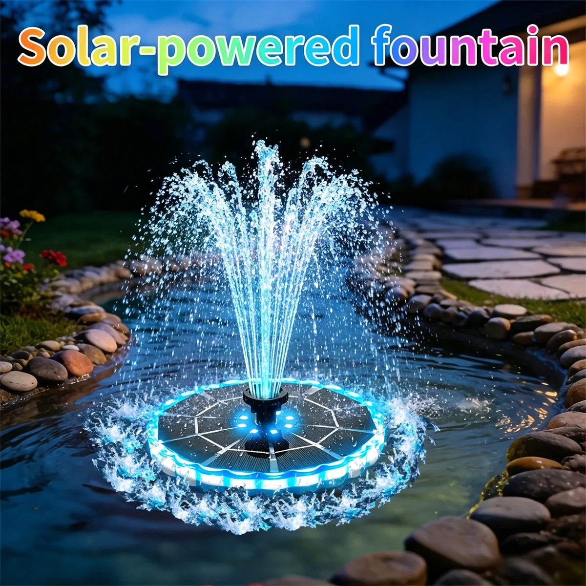 3.5W 야외용 태양광 분수, 정원 물탱크/실내 연못용 - Outdoor Lighting Kits 리뷰 및 가격