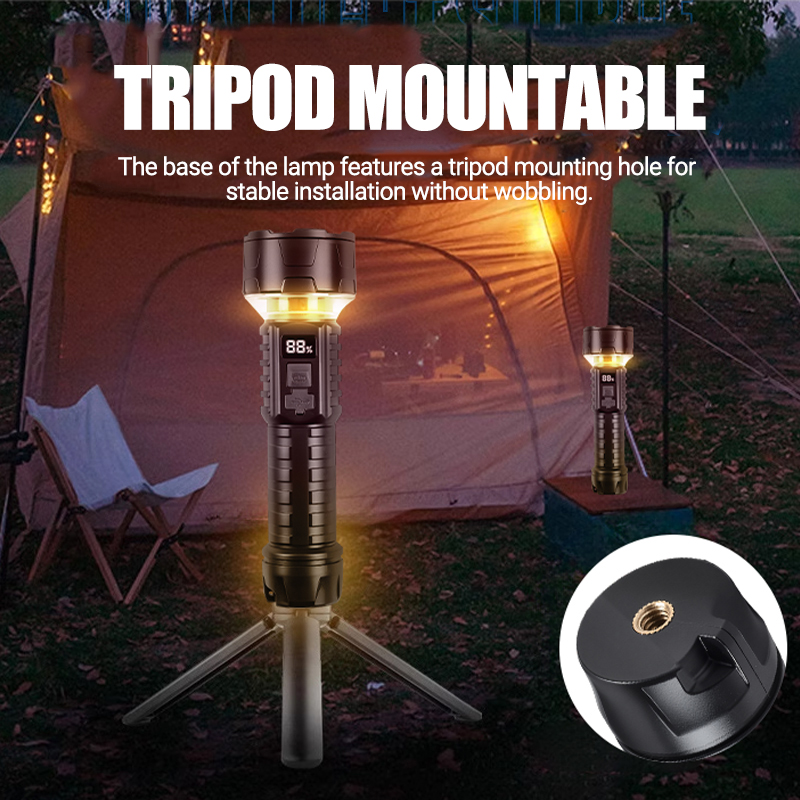 COB LED 손전등 충전식 랜턴 7코어 캠핑 토치 레 - Outdoor Lighting Lowes 리뷰 및 가격