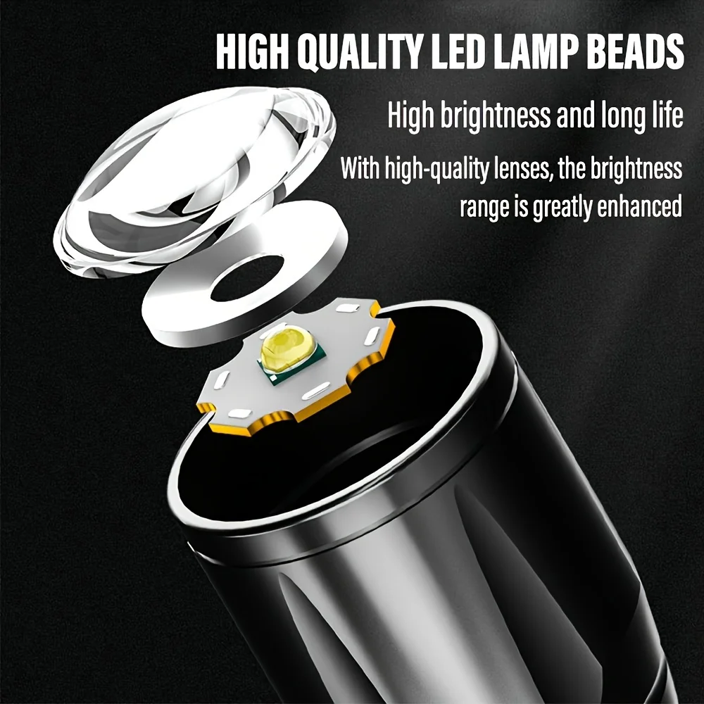 미니 LED 손전등 COB 투광등 휴대용 작업 토치 U - Outdoor Lighting Usb 리뷰 및 가격