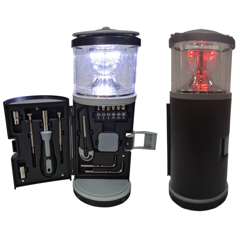 휴대용 LED 비상등 다기능 공구 세트가 포함된 캠핑  - Outdoor Lighting Kits 리뷰 및 가격