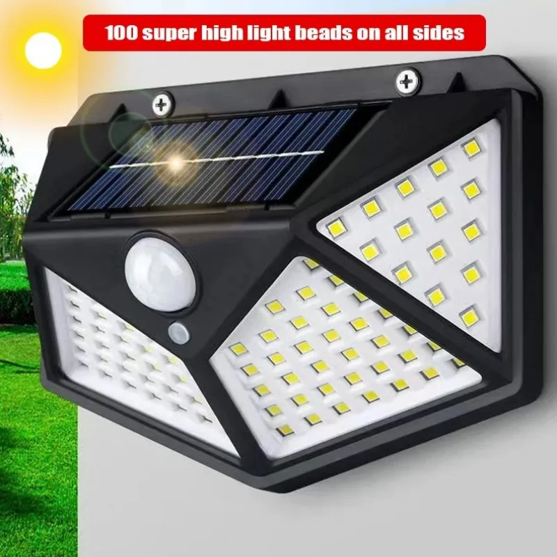 100Led 다기능 태양 램프 야외 정원 장식 모션 센 - Photocell Outdoor Lighting 리뷰 및 가격