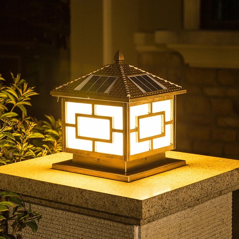 태양광 방수 기둥형 정문등 현대식 야외 기둥 조명 - Outdoor Lighting Mains Powered 리뷰 및 가격
