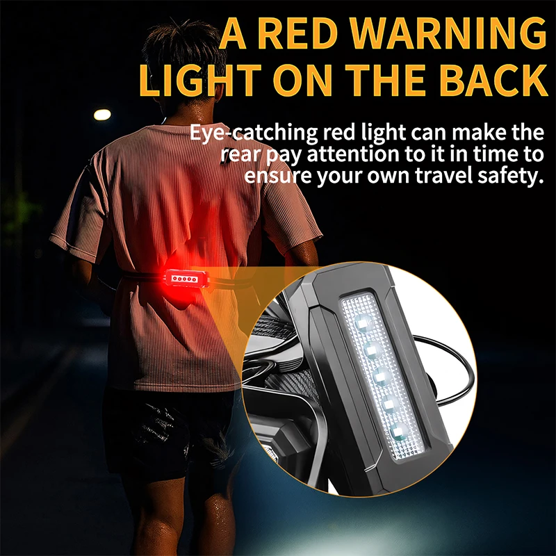 야외 스포츠 사이클링을 위한 LED 야간 조명 러닝 라 - Outdoor Lighting Usb 리뷰 및 가격