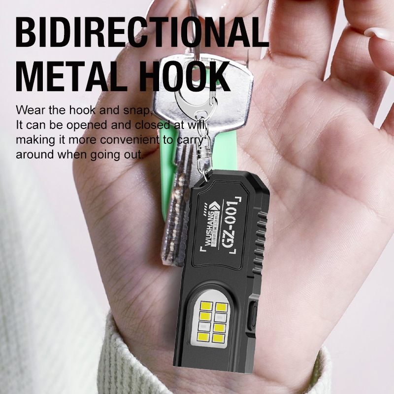 휴대용 키체인 LED COB 손전등 펜 클립이 있는 U - Outdoor Lighting Usb 리뷰 및 가격