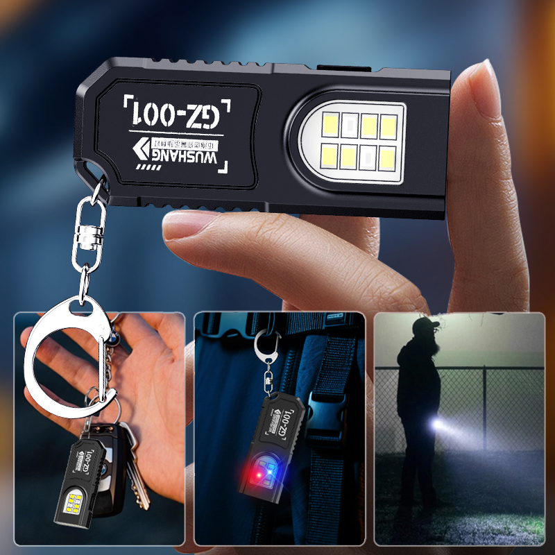 휴대용 키체인 LED COB 손전등 펜 클립이 있는 U - Outdoor Lighting Usb 리뷰 및 가격