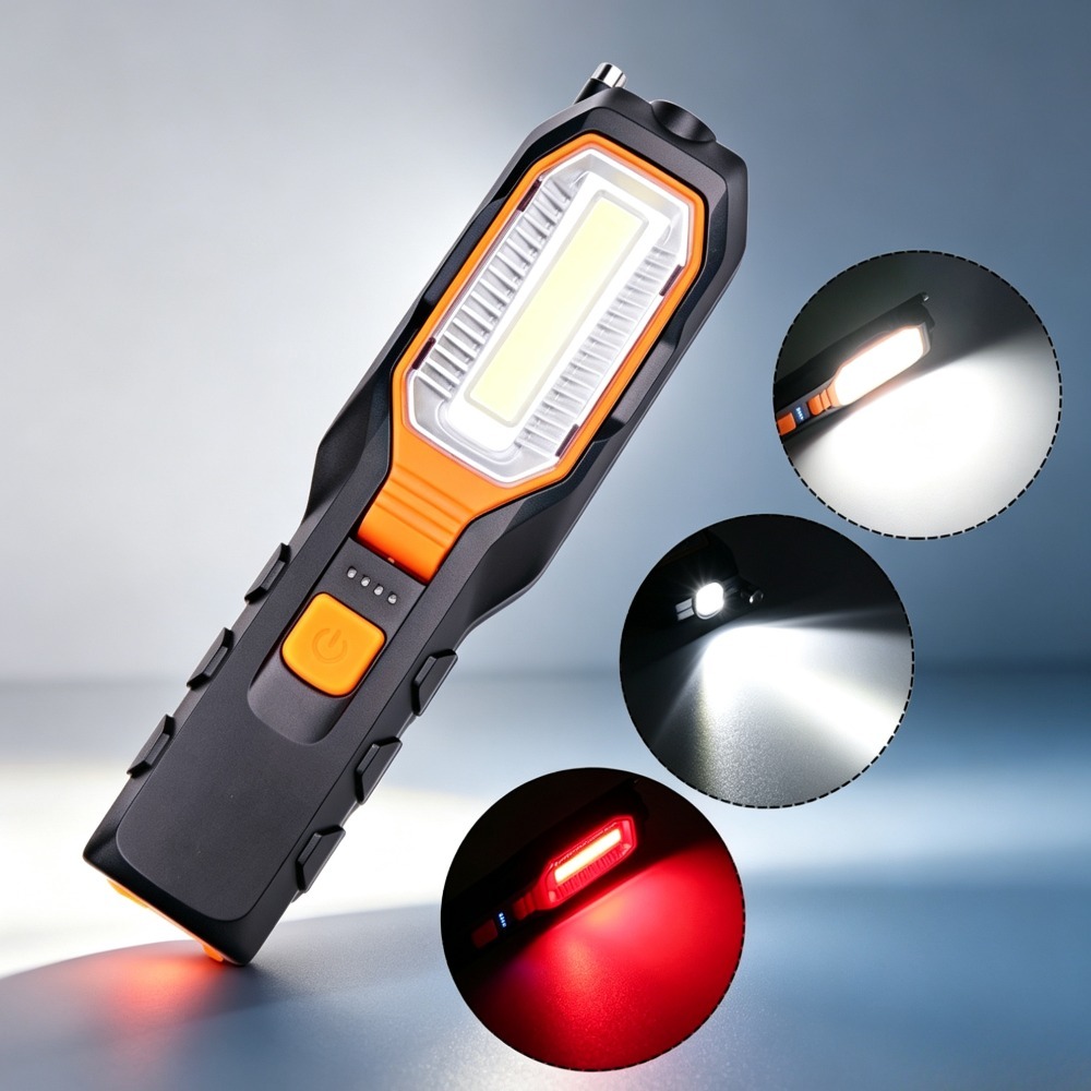 새로운 LED 작업등 내장 배터리 USB 충전식 자석  - Outdoor Lighting Usb 리뷰 및 가격