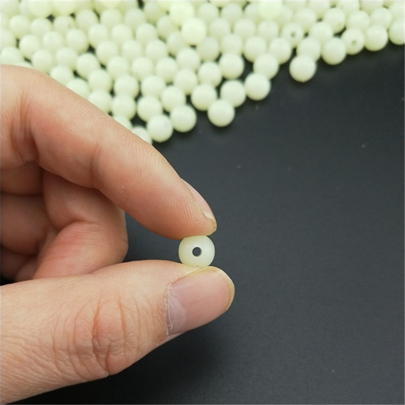 100 개/몫 빛나는 구슬 3mm-8mm 낚시 공간 콩 - Outdoor Lighting Kits 리뷰 및 가격