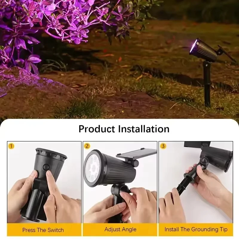 태양광 LED 스포트라이트, 9-LED 야외 조경 조명 - Outdoor Lighting On Trees 리뷰 및 가격