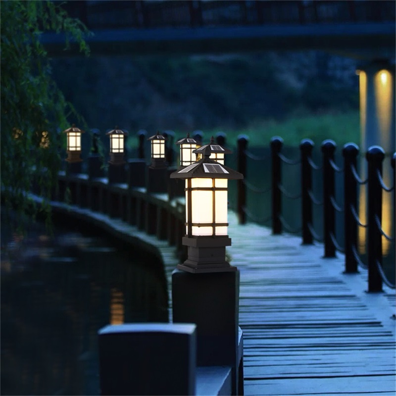 좋은 가격 고품질 파티오 LED 기둥 조명 태양광 방수 - Quality Outdoor Lighting Fixtures 리뷰 및 가격