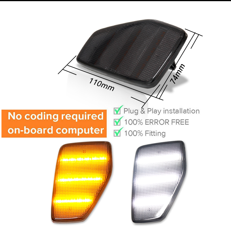 iJDM 자동차 앰버 트리플 로우 LED 스트립 프론트 - Outdoor Lighting Yellow 리뷰 및 가격