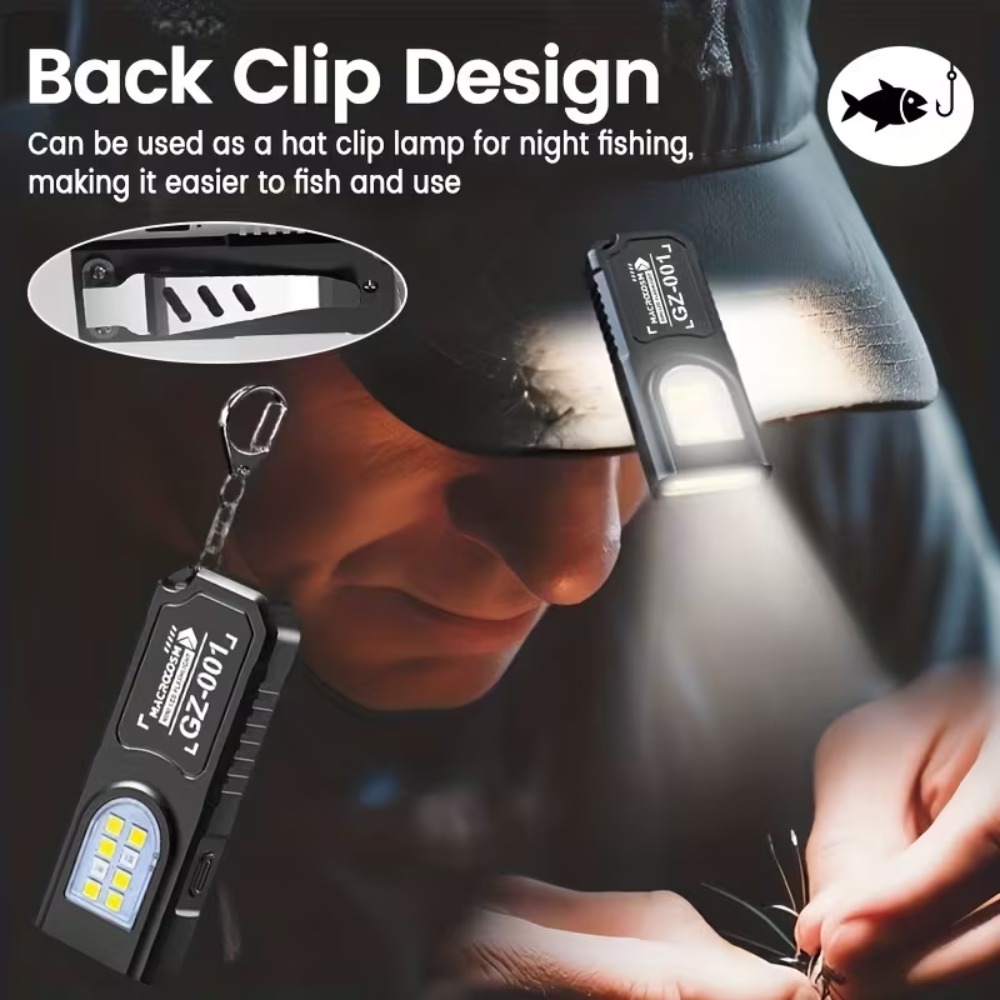 미니 COB LED 키체인 손전등 USB 충전식 토치  - Outdoor Lighting Usb 리뷰 및 가격